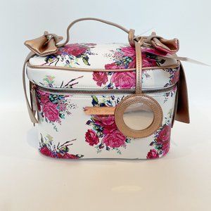 Betsey Johnson Double Bow Rose Train Case